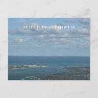 St Lucie Inlet Florida Arial View