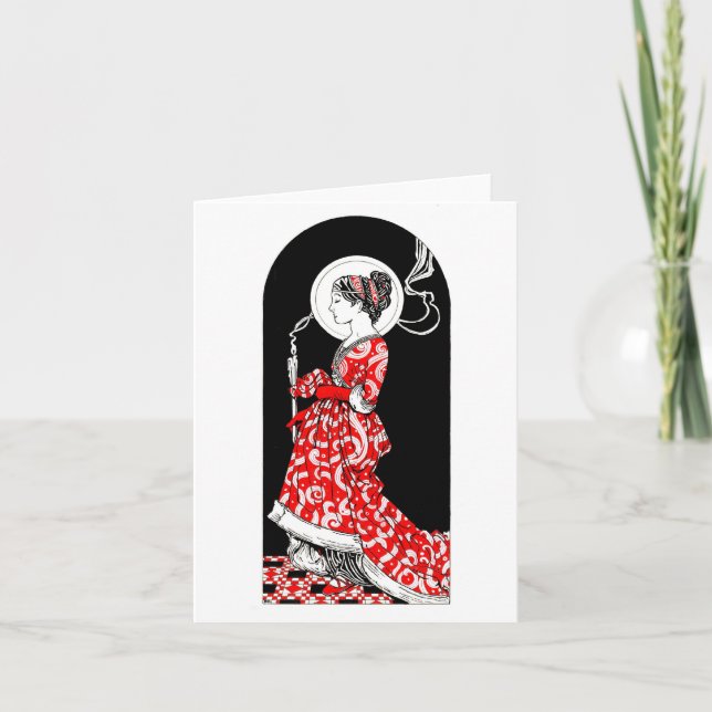 St. Lucy of Syracuse Notecard (Front)