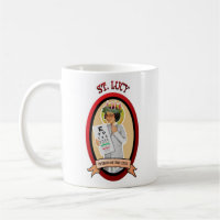 St. Lucy Patron of the Eyes icon saint mug
