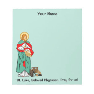 St. Luke, Beloved Physician (RLS 08; MedVers.) Notepad