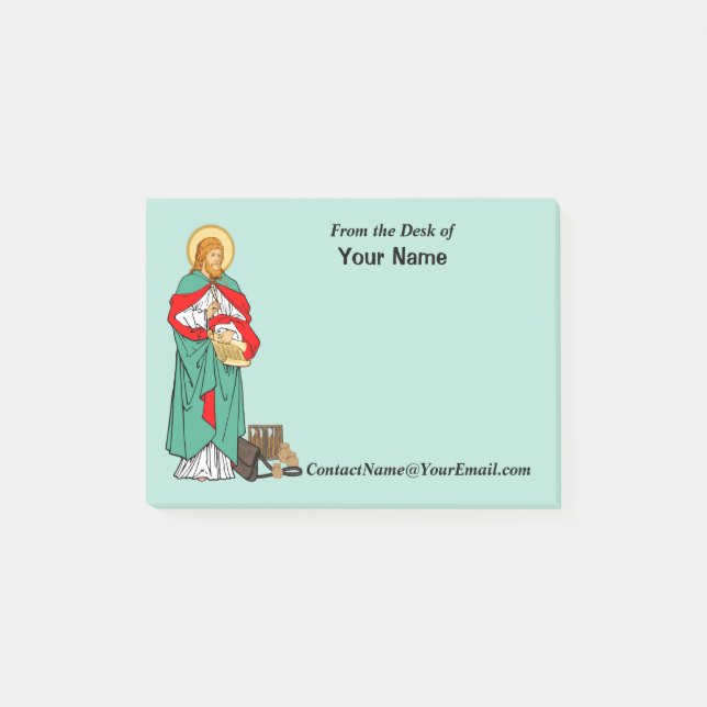 St. Luke, Beloved Physician (RLS 08; MedVers.) Post-it Notes (Front)