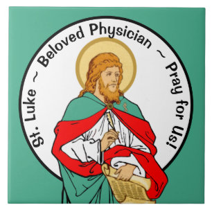 St. Luke, Beloved Physician (RLS 08; MedVers.) Tile
