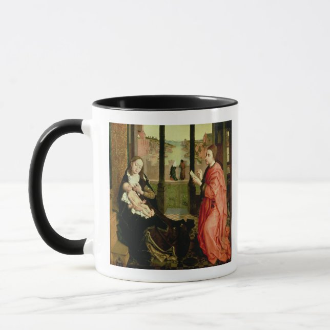St. Luke Drawing a Portrait of the Virgin Mug (Left)