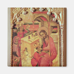 St. Luke Operating on a Man's Head, c.1400-30 Magnet
