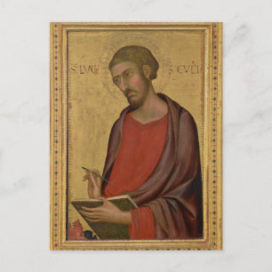 St. Luke Orthodox Christian Icon Postcard