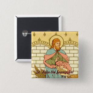 St. Luke the Evangelist (RLS 08) 15 Cm Square Badge