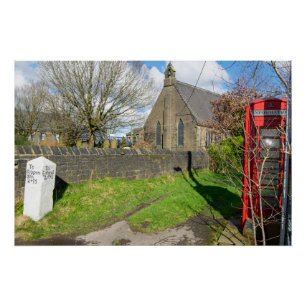 St. Luke's Churchyard, Norland Poster