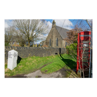 St. Luke's Churchyard, Norland  Poster