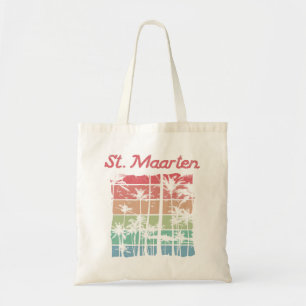 St. Maarten Rainbow Colours Sint Martin Tote Bag