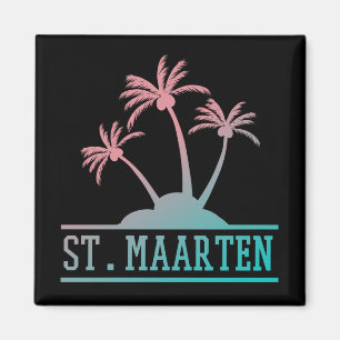 St. Maarten Sint Martin Gradient Magnet