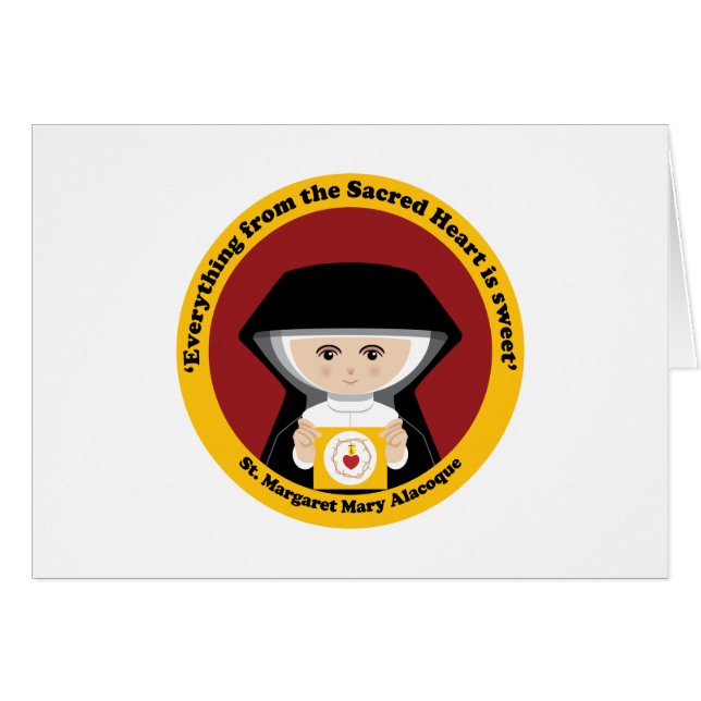 St. Margaret Mary Alacoque (Front Horizontal)