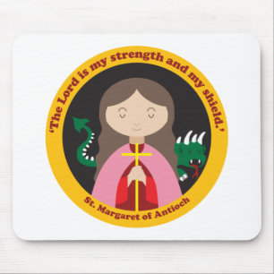 St. Margaret of Antioch Mouse Pad
