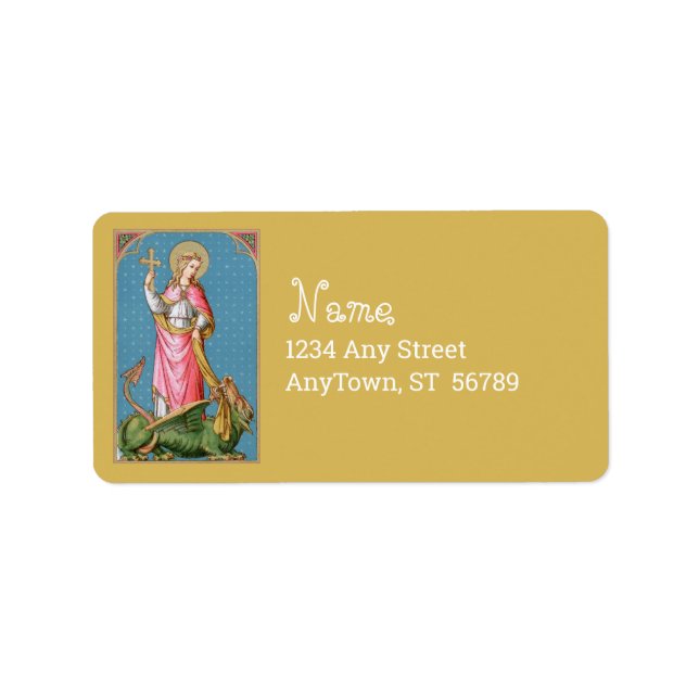 St. Margaret of Antioch (SAU 038) Label (Front)