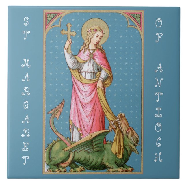 St. Margaret of Antioch (SAU 038) Tile (Front)