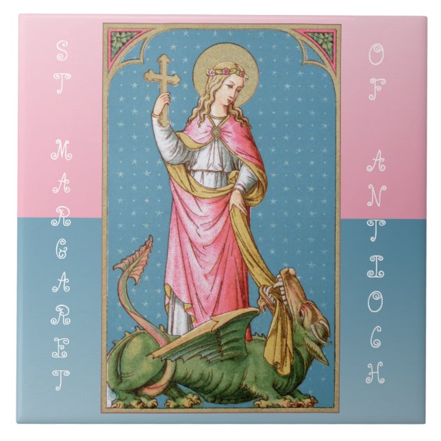 St. Margaret of Antioch (SAU 038) Tile (Front)