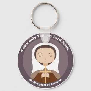 St. Margaret of Cortona Key Ring