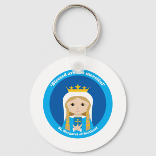 St. Margaret of Scotland Key Ring
