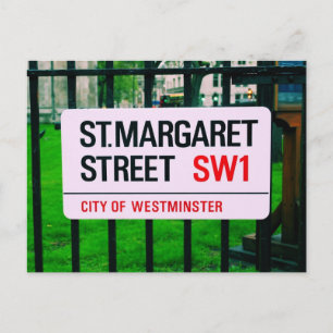 St. Margaret Street - Westminster Postcard