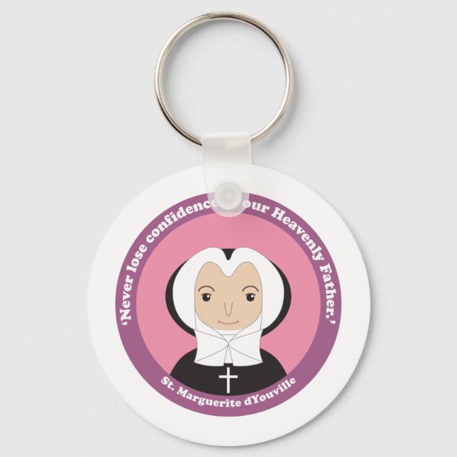 St. Marguerite d’Youville Key Ring (Front)