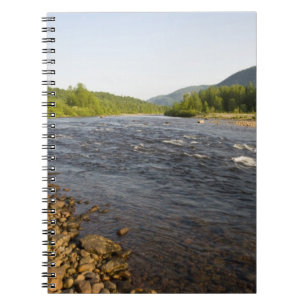 St. Marguerite river in Parc du Saguenay. Spiral Notebook