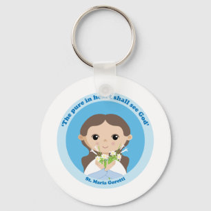 St. Maria Goretti Key Ring