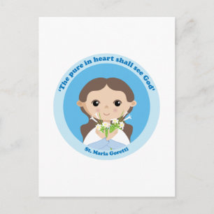 St. Maria Goretti Postcard