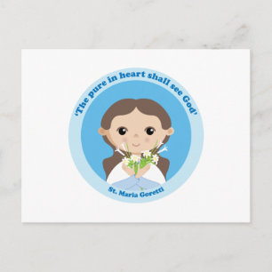 St. Maria Goretti Postcard