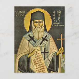 St. Mark of Ephesus Orthodox Icon Postcard