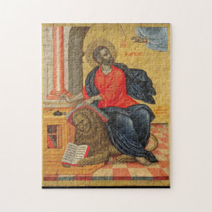 St. Mark the Evangelist by Emmanuel Tzanes Jigsaw Puzzle