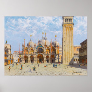 St. Mark's Basilica Antonietta Brandeis Poster