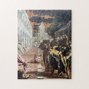 St Mark's Body Brought to Venice by Jacopo Tintore Jigsaw Puzzle