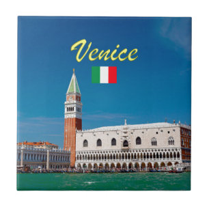 St Mark's Campanile Venice Italy - Pro Photo Tile