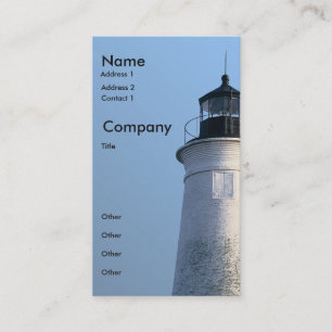 St Marks Lighthouse Business Card