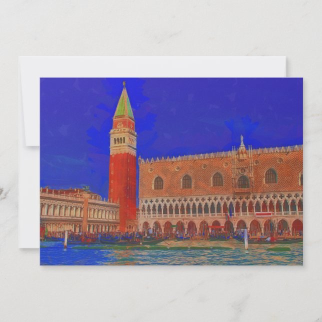 St Mark's Square Piazzetta painting (Front)