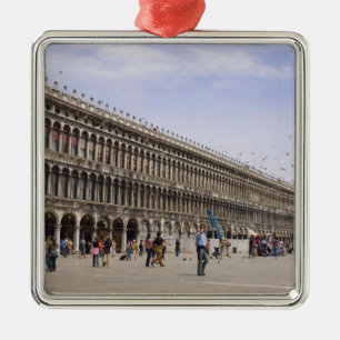 St. Mark's Square, Venice, Italy Metal Tree Decoration