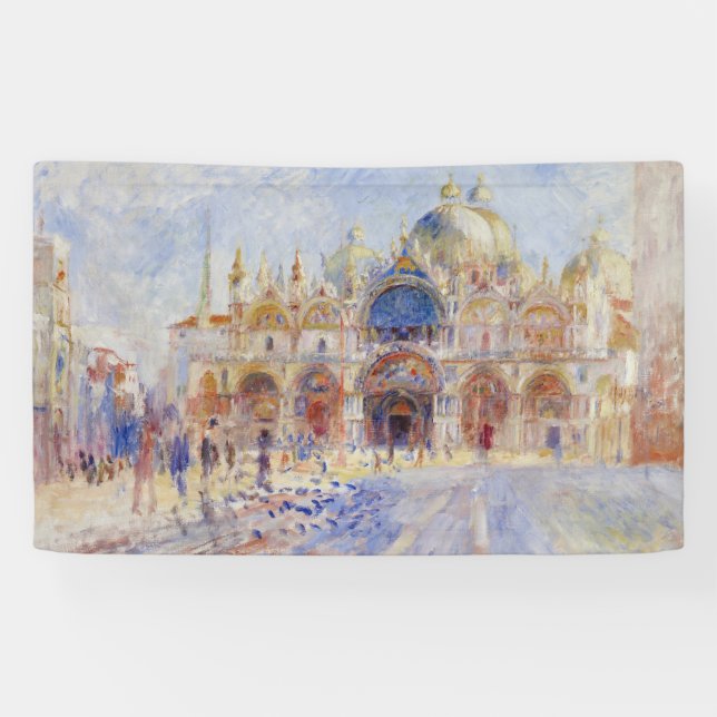 St Mark's Square, Venice (Piazza San Marco) Banner (Horizontal)
