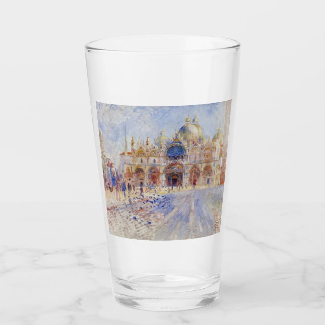 St Mark's Square, Venice (Piazza San Marco) Glass (Front)