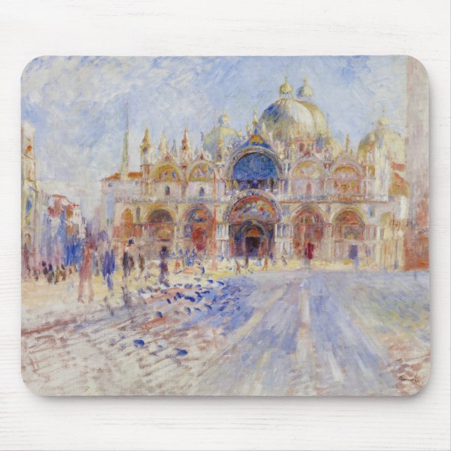 St Mark's Square, Venice (Piazza San Marco) Mouse Pad (Front)