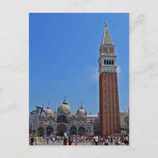 St. Mark's Square, Venice Postcard