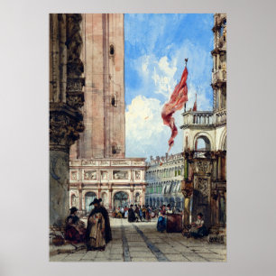 St. Mark's Square, Venice, Poster