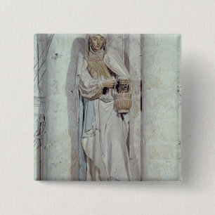 St. Martha 15 Cm Square Badge