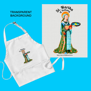 St. Martha of Bethany in Her Kitchen (Plain) Standard Apron