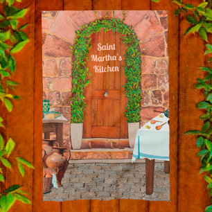 St. Martha of Bethany's Kitchen Tea Towel