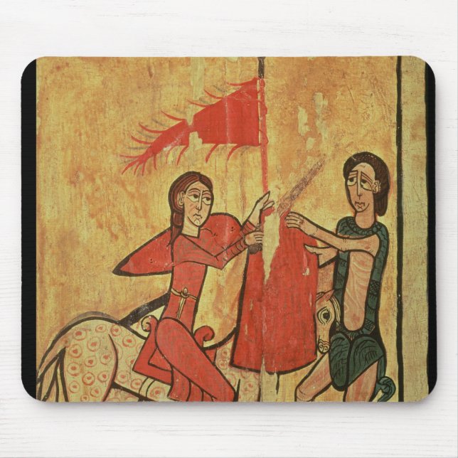 St. Martin and the Beggar Mouse Pad (Front)