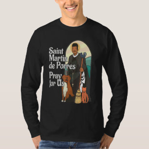 St Martin De Porres African American Black Saints T-Shirt