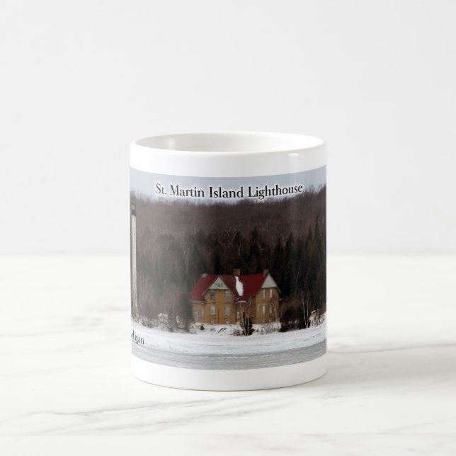St. Martin Island Lighthouse mug (Center)
