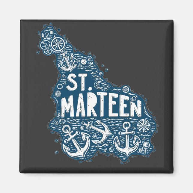 ST.MARTIN MAGNET (Front)