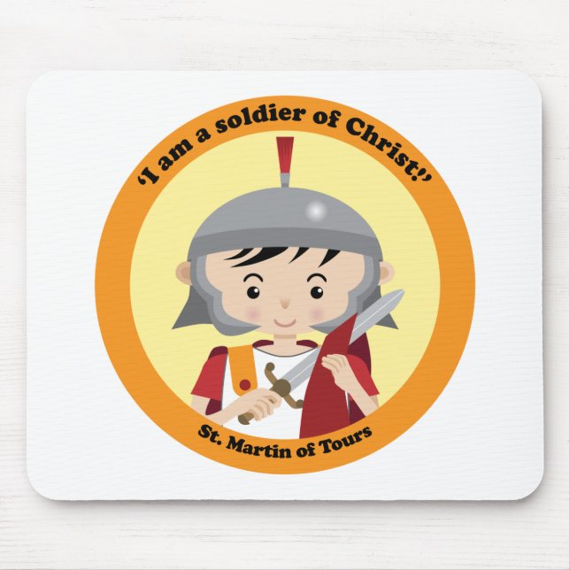 St. Martin of Tours Mouse Pad (Front)