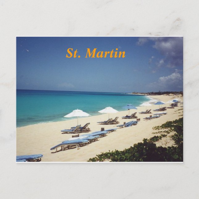 St. Martin postcard (Front)