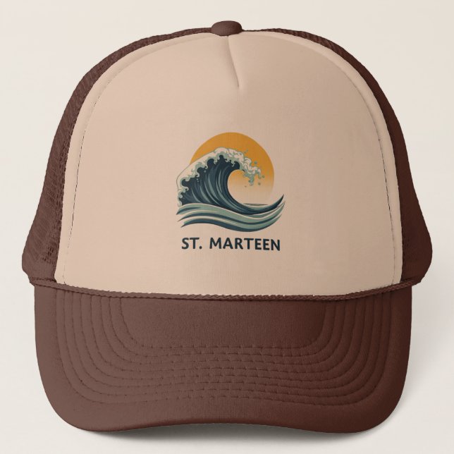 St-Martin SXM Wave Cap | Cap (Front)